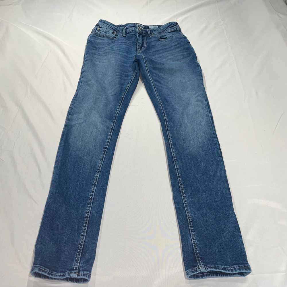 Departwest Troupe Skinny Mens Blue Jeans 31x32 Performance‎ Stretch DDIG135